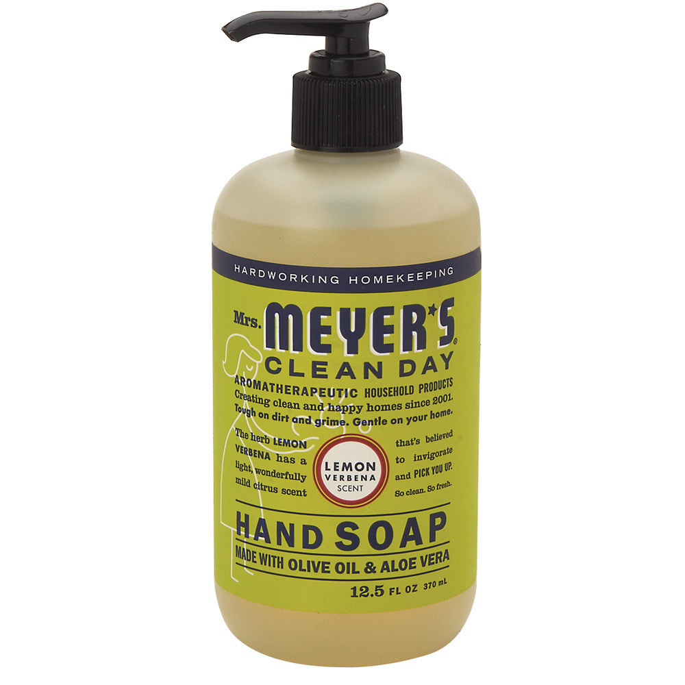 Mrs. Meyer'S Lemon Verbena Liquid Hand Soap 12.5 Oz Pump Bottle