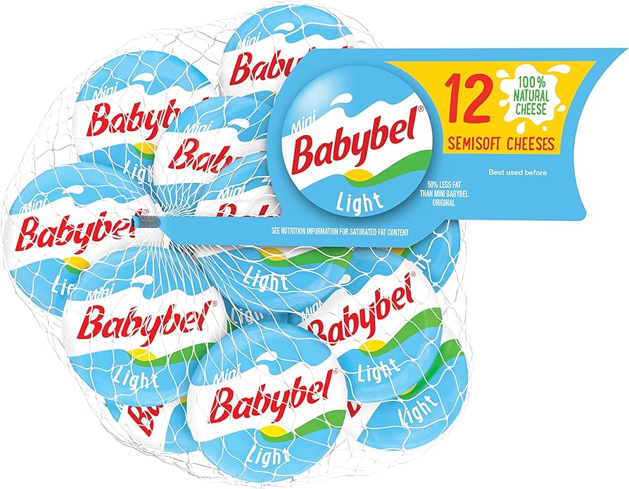 Babybel Cheeses Light Mini Semisoft 4.5oz 6ct
