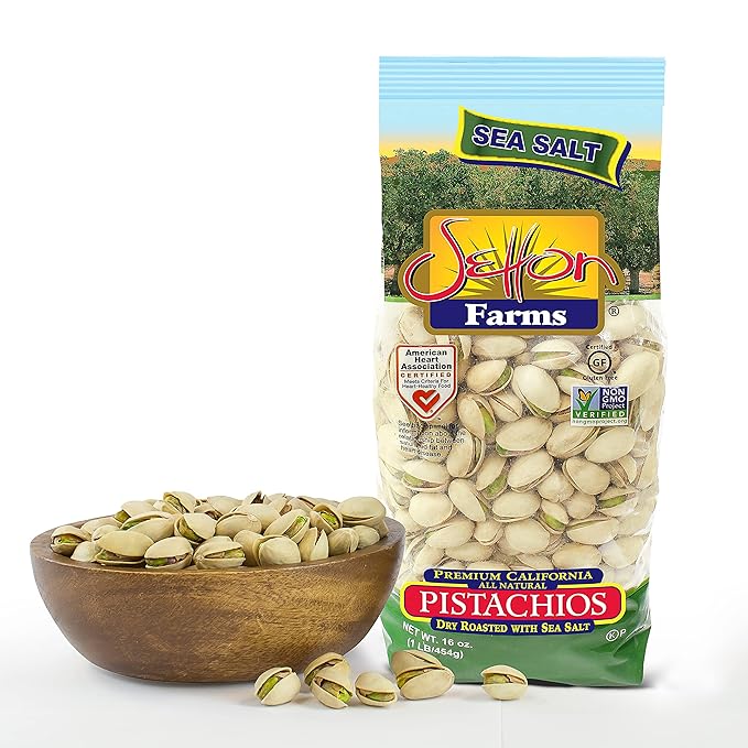 Wholesale Setton Farms Pistachios Dry Roasted With Sea Salt 1 lb Bag- Bulk