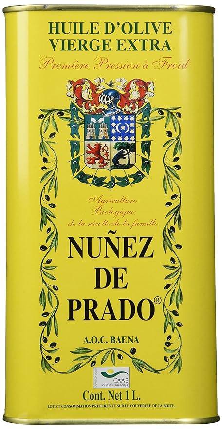 Nunez De Prado Extra Virgin Olive Oil Tin 1l 12ct