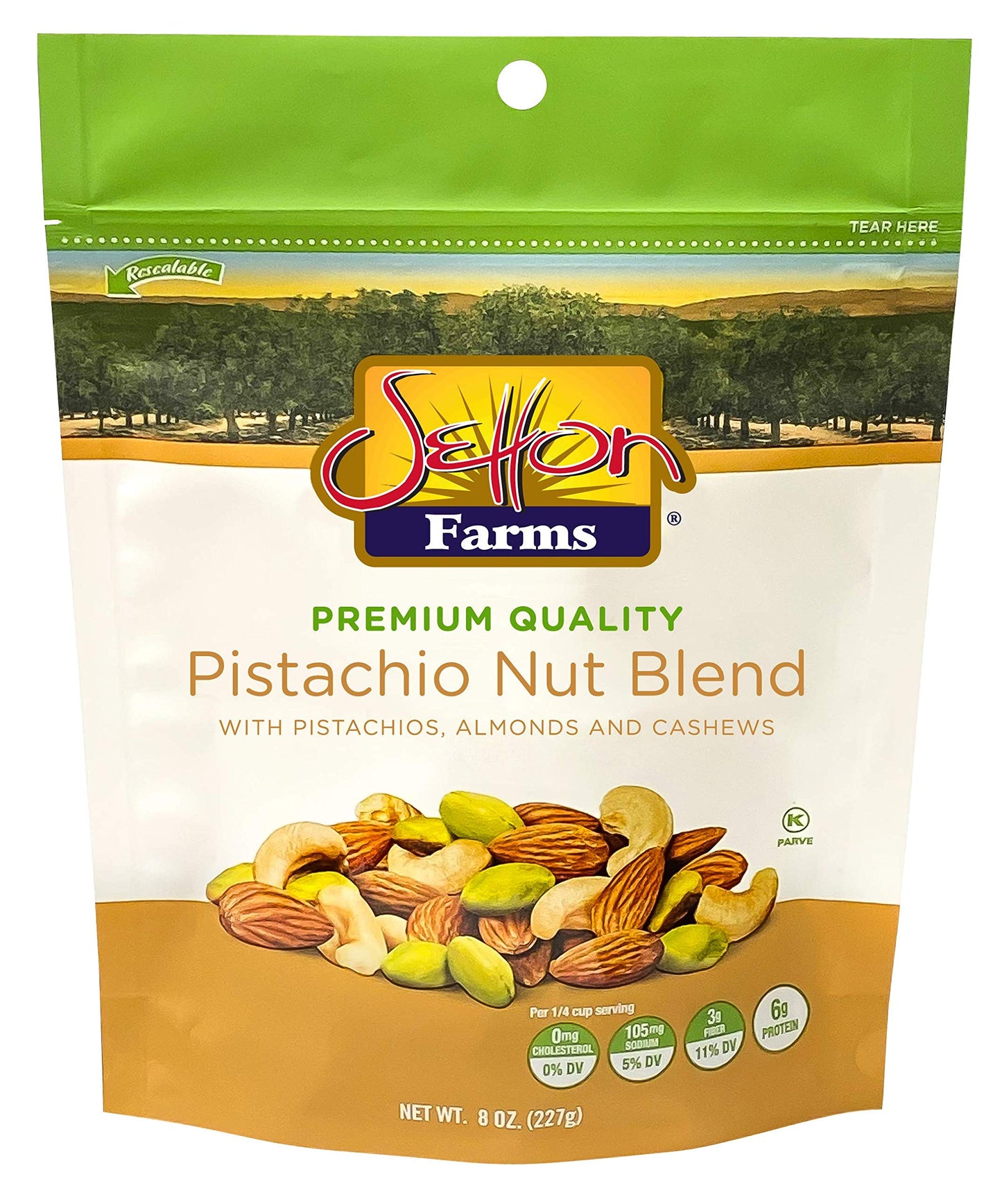 Wholesale Setton Farms Premium Pistachio Nut Blend 8 Oz Bag- Bulk