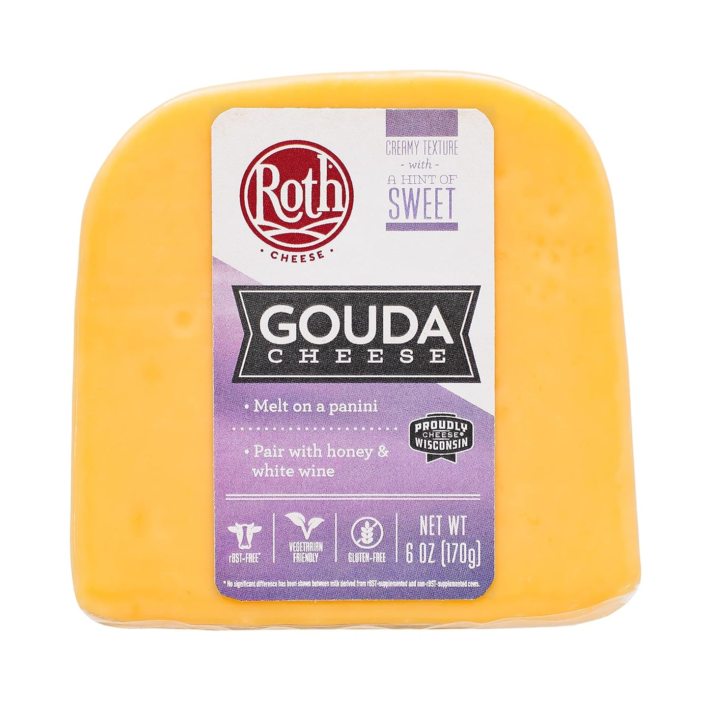 Wholesale Roth Organic Van Gogh Gouda 6oz EW Cheese 6 OZ- Bulk