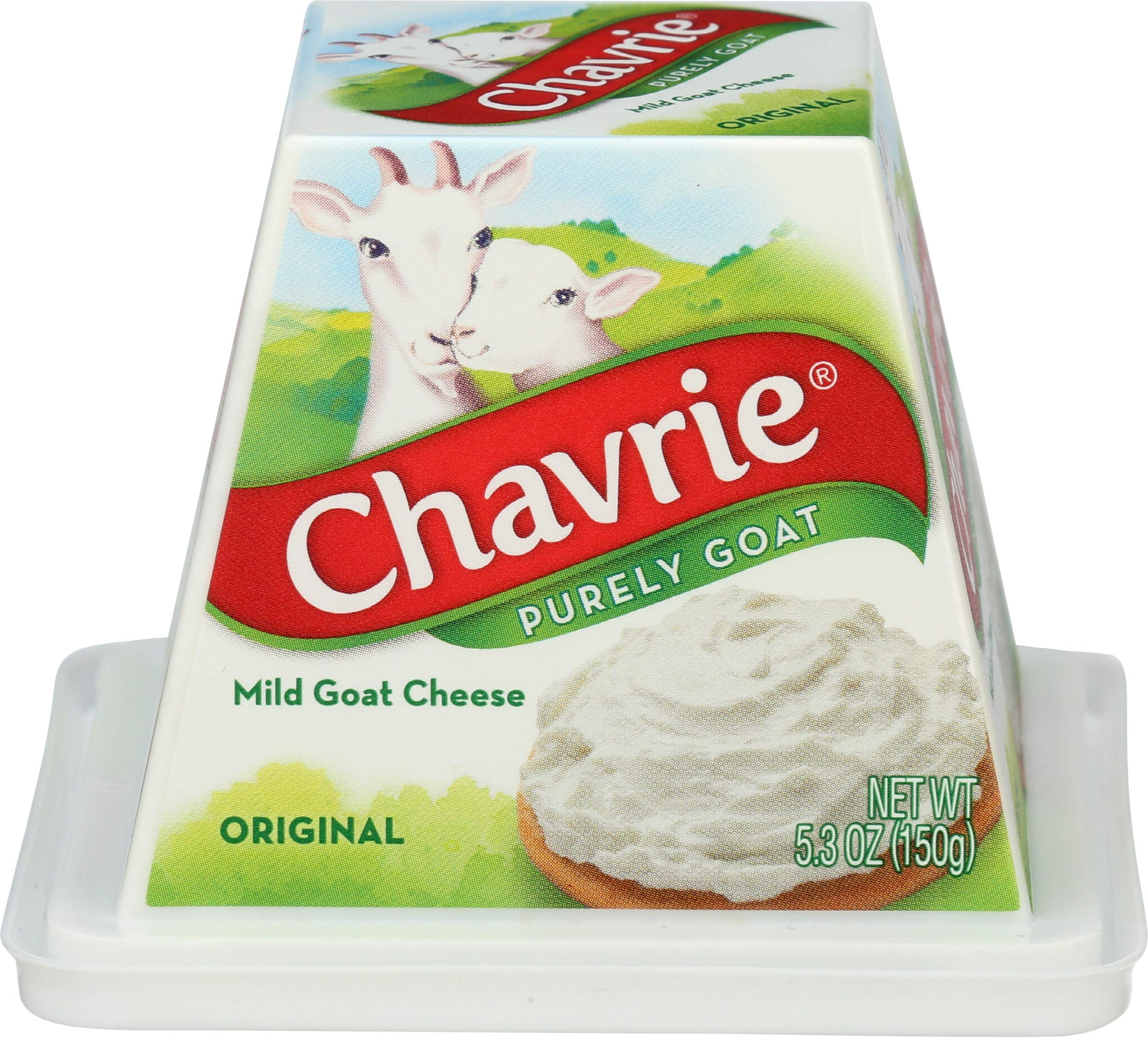 Wholesale Chavrie Purely Mild Goat Cheese Original 5.3 oz-6ct Case Bulk