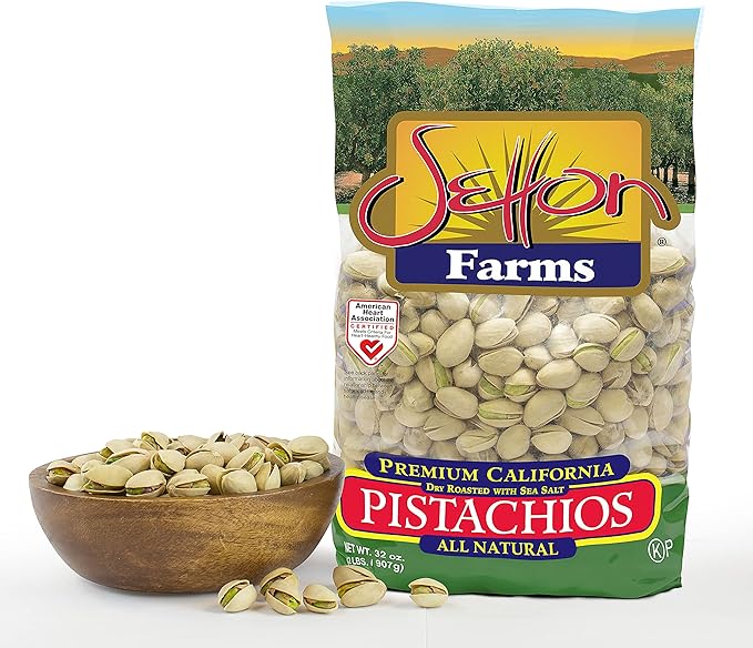 Wholesale Setton Farms Pistachios Dry Roasted With Sea Salt 2 lb Bag- Bulk