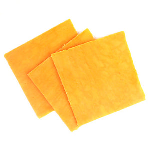 Wholesale Packer Sliced Yellow Cheddar Cheese 1.5lb-8ct Case Bulk