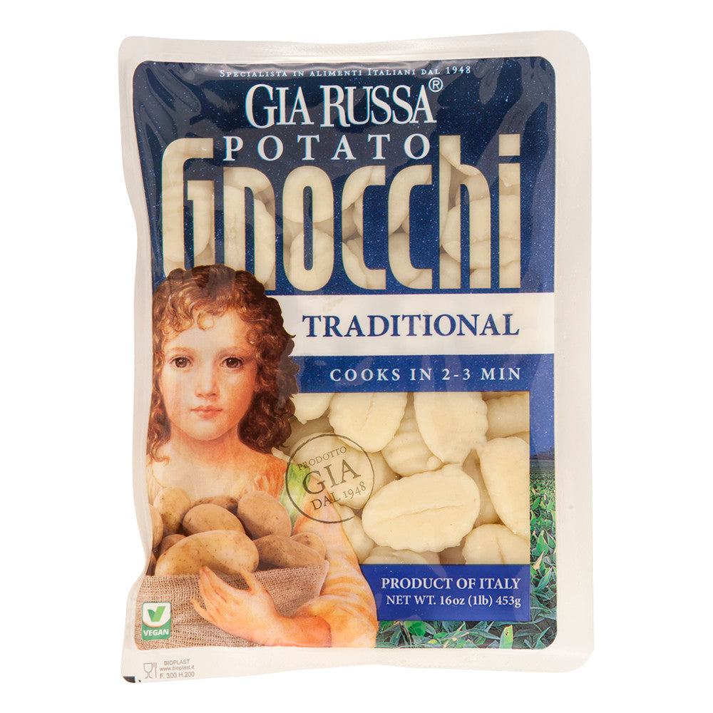 Wholesale Gia Russa Potato Gnocchi 16 Oz-12ct Case Bulk