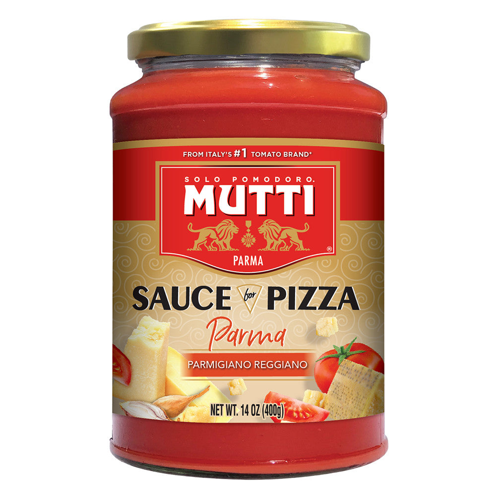 Wholesale Mutti Parma Parmigiano Reggiano Pizza Sauce 14 Oz Jar-6ct Case Bulk