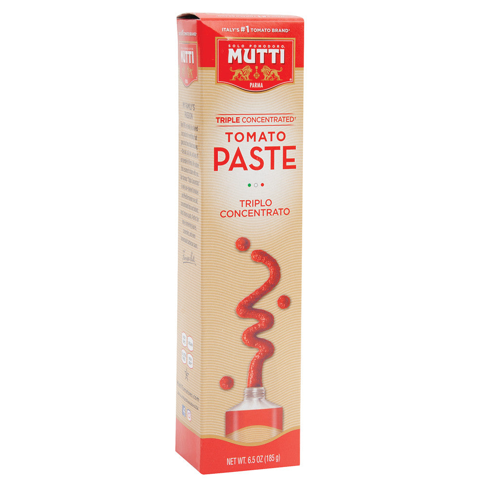 Wholesale Mutti Triple Concentrated Tomato Paste 6.5 Oz Tube-12ct Case Bulk