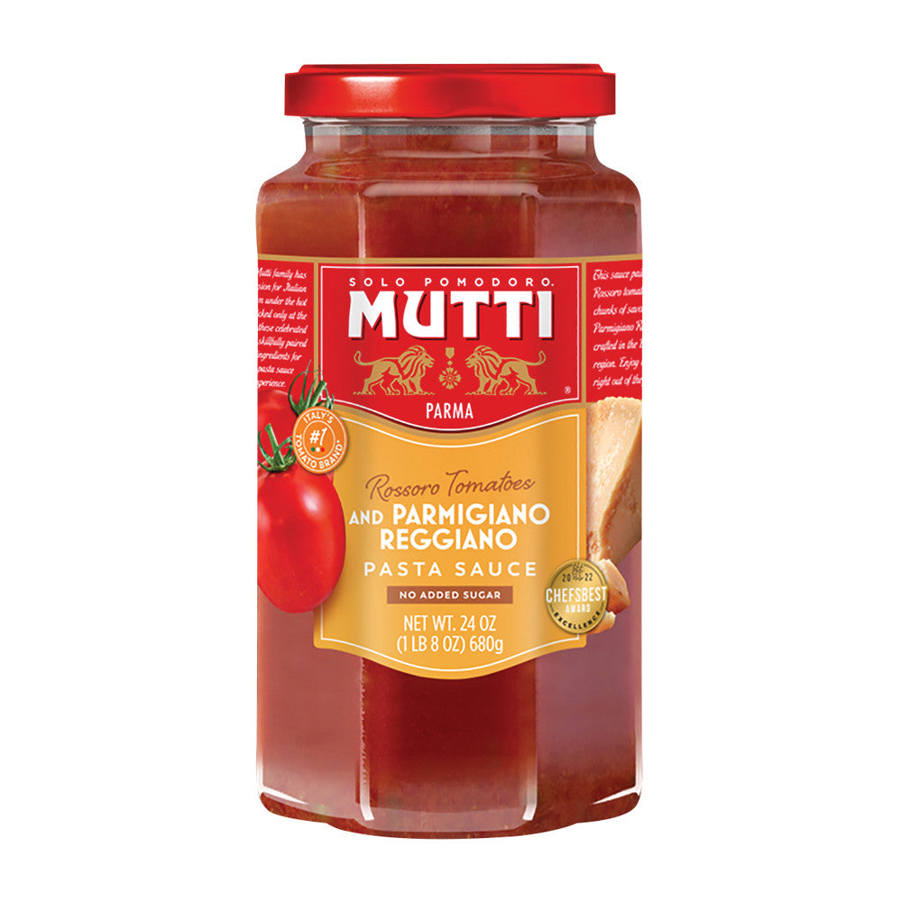 Wholesale Mutti Parmigiano Reggiano Pasta Sauce 24 Oz Jar-6ct Case Bulk