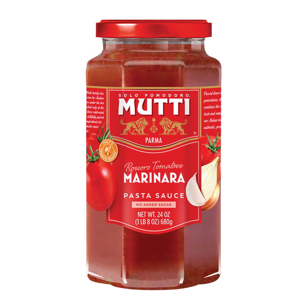 Wholesale Mutti Marinara Pasta Sauce 24 Oz Jar-6ct Case Bulk