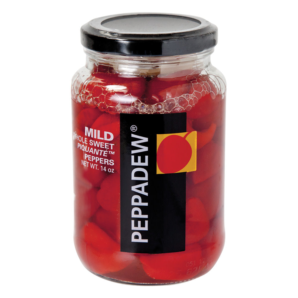 Wholesale Peppadew Whole Mild Peppers 14 Oz Jar-12ct Case Bulk