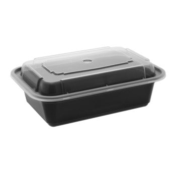 Pactiv 24 Oz Plastic Container with Lid 100count
