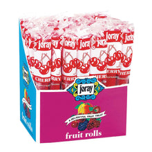 Wholesale Joray Cherry Fruit Rolls 0.75 Oz- Bulk