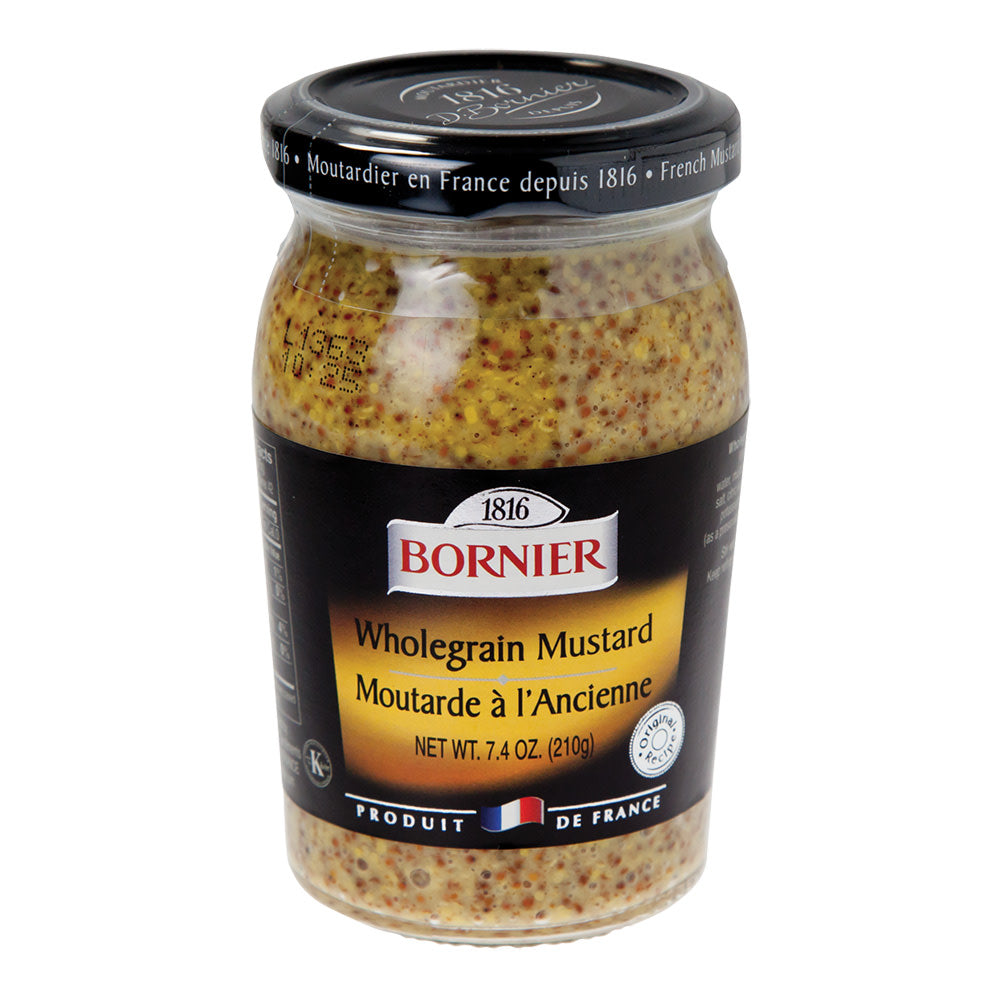 Wholesale Bornier Wholegrain Mustard 7.4 Oz Jar- Bulk