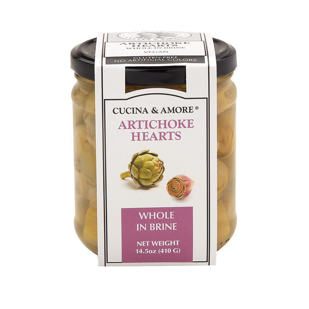 Wholesale Cucina & Amore Whole In Brine Artichoke Hearts 14.5 Oz Jar-6ct Case Bulk