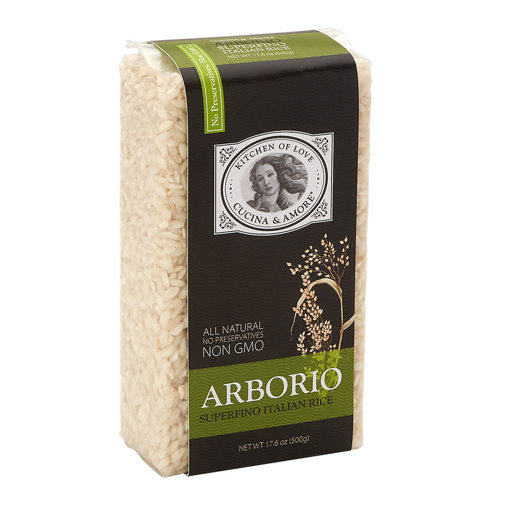 Cucina & Amore Arborio Rice 17.6 Oz Bag