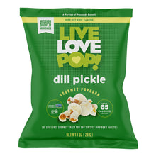 Wholesale Live Love Pop! Dill Pickle Popcorn 1 Oz Bag- Bulk