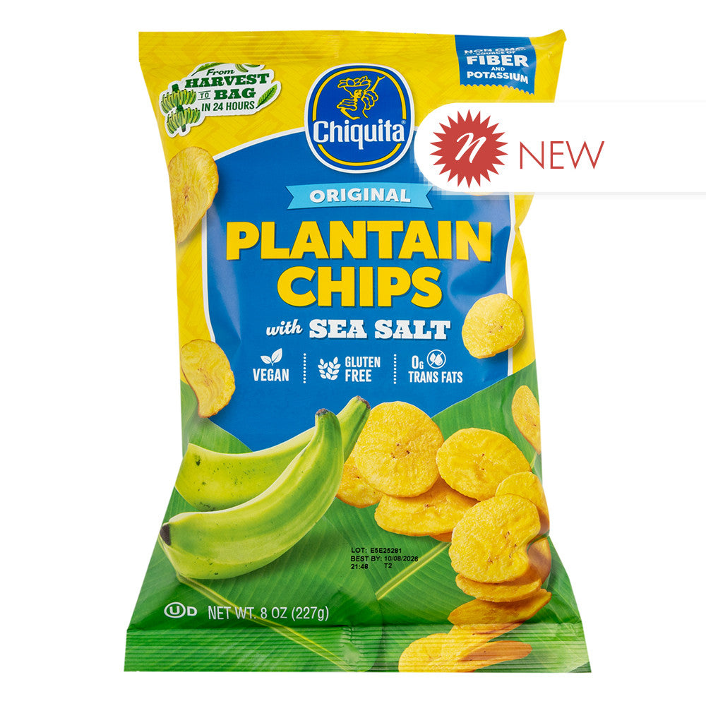 Wholesale Chiquita - Original Plantain Chips - Sea Salt - 8Oz- Bulk