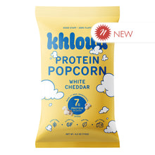 Wholesale Khloud White Cheddar Protein Popcorn 4 Oz Bag- Bulk