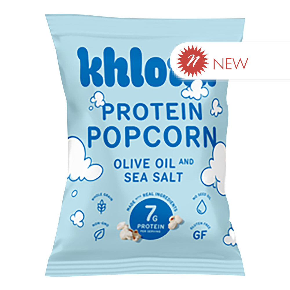 Wholesale Khloud - Protein Popcorn Sea Salt - 1Oz- Bulk
