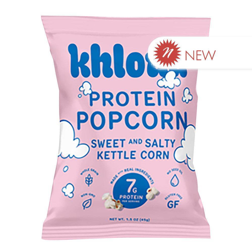 Wholesale Khloud - Protein Popcorn Kettle Corn - 1.5Oz- Bulk