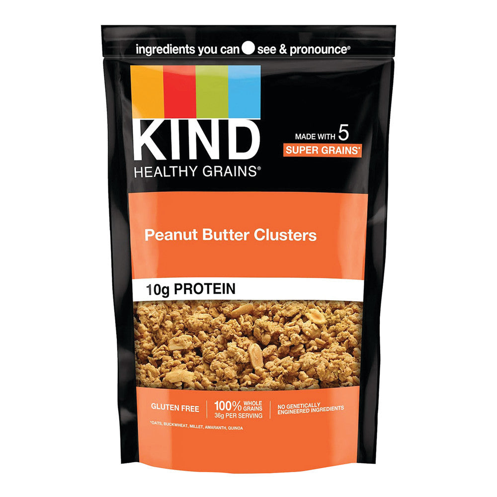 Wholesale Kind Peanut Butter Granola Clusters 11 Oz Pouch-6ct Case Bulk