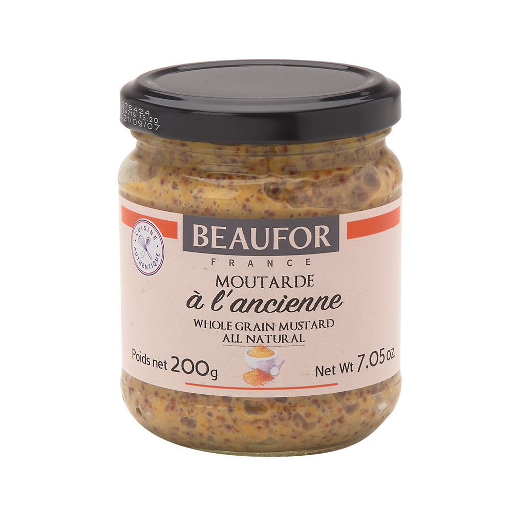 Beaufor A L'Ancienne Whole Grain Mustard 7.05 Oz Jar