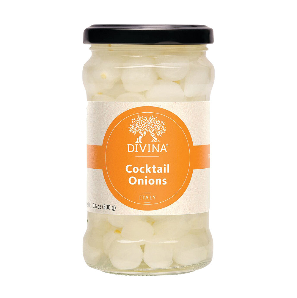 Wholesale Divina Cocktail Onions 10.6 Oz Jar- Bulk