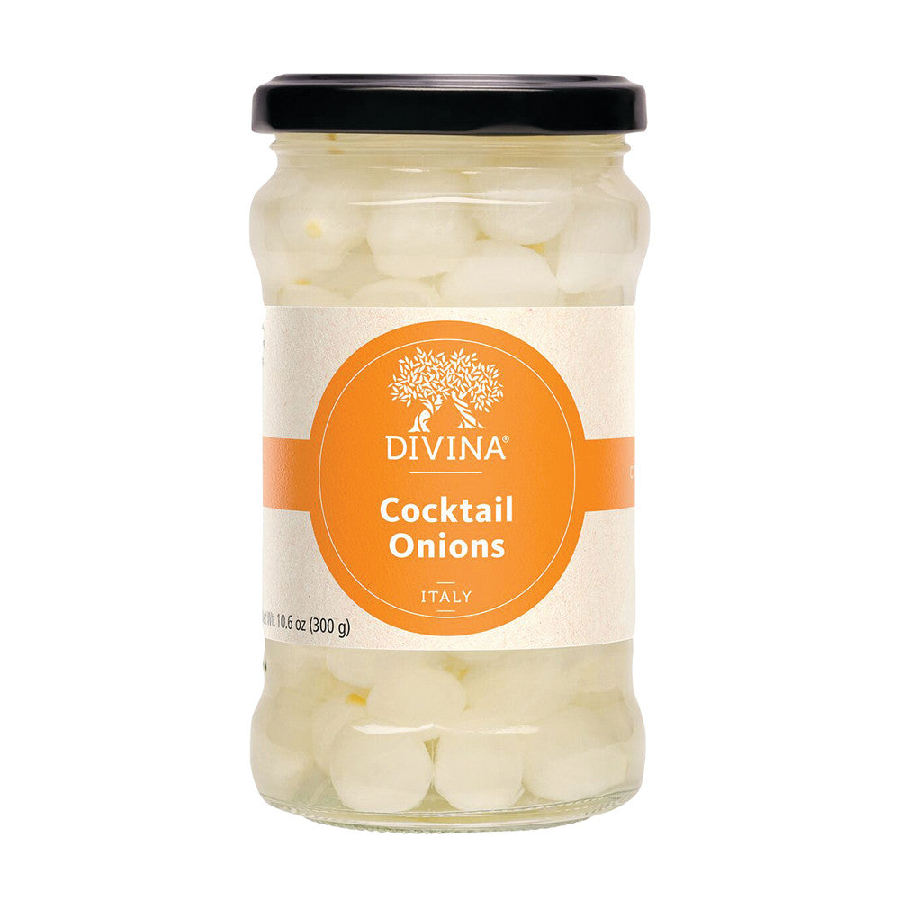 Divina Cocktail Onions 10.6 Oz Jar