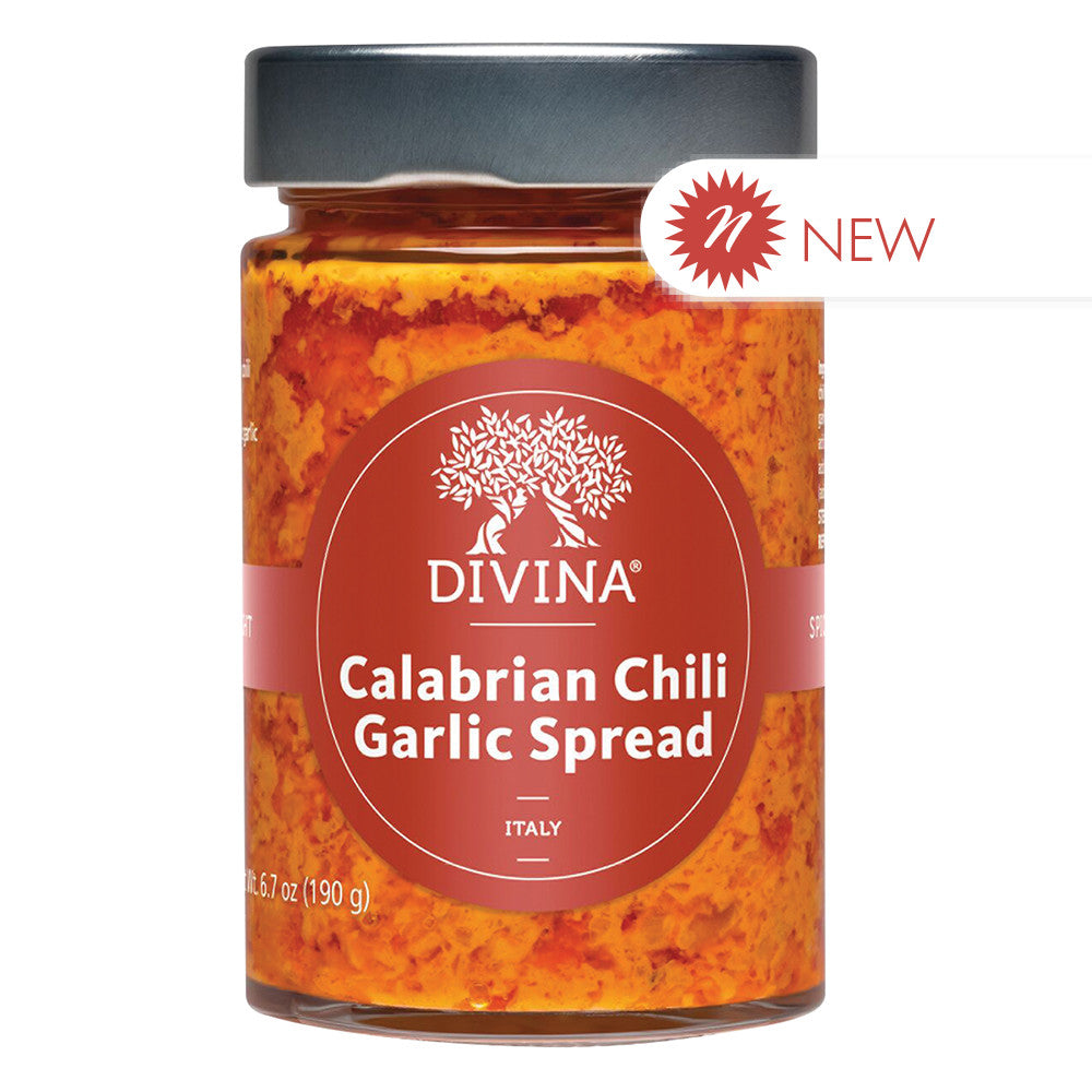 Wholesale Divina - Calabrian Chili Garlic - 6.7Oz- Bulk