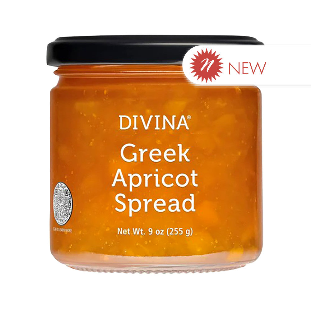 Wholesale Divina - Apricot Spread - 90Z- Bulk