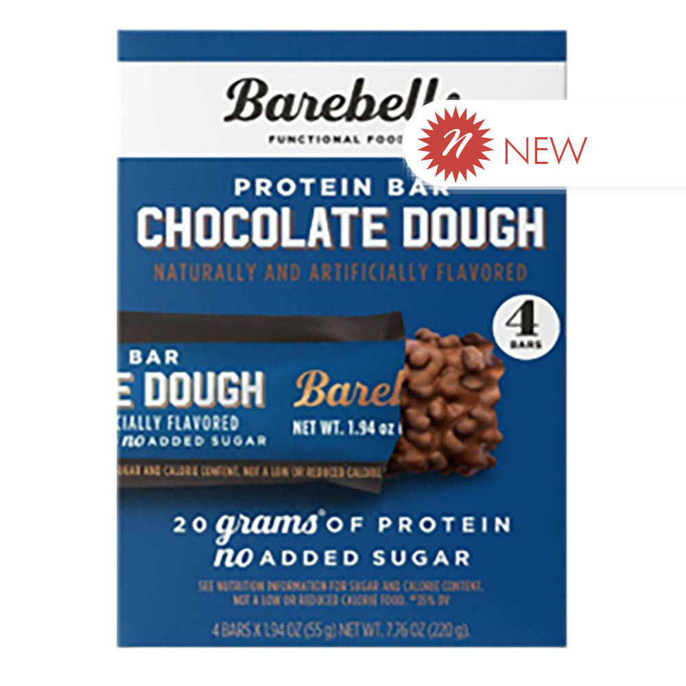 Wholesale Barebells - Chocolate Dough Bars(4Ct) - 7.76Oz- Bulk