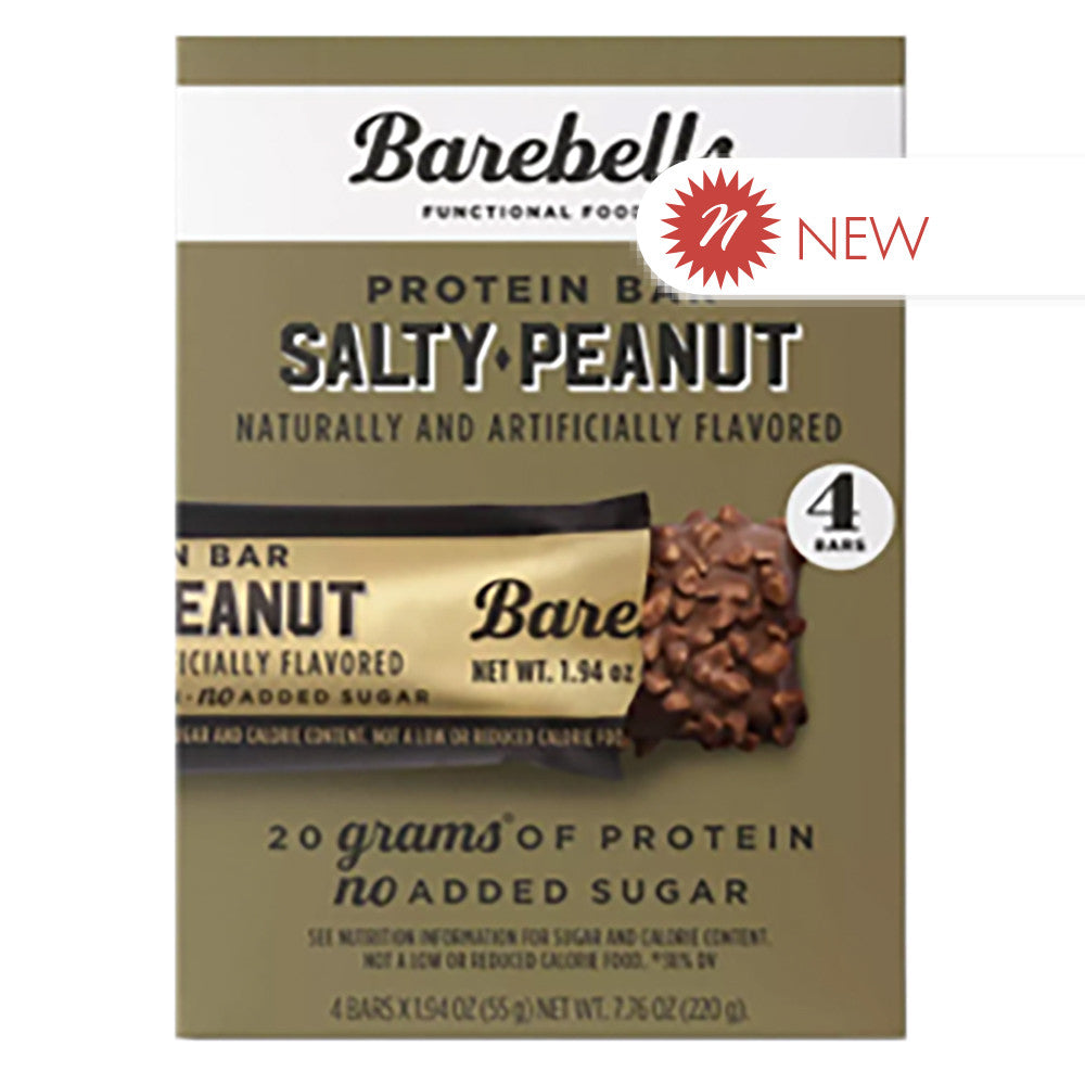Wholesale Barebells - Salty Peanut Bars(4Ct) - 7.76Oz- Bulk