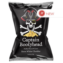 Wholesale Captain Bootyhead Extra White Cheddar Puffed Rice & Corn 4 Oz Bag- Bulk