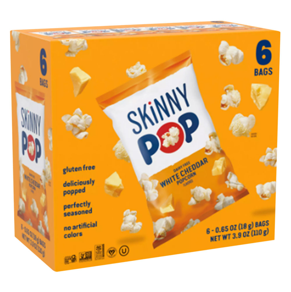 Wholesale Skinnypop - Skinnypack White Cheddar(6Ct) - 3.9Oz- Bulk