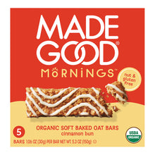 Wholesale Madegood - Soft Baked Oat B Cinnamon Bun(5Ct) - 5.3Oz- Bulk
