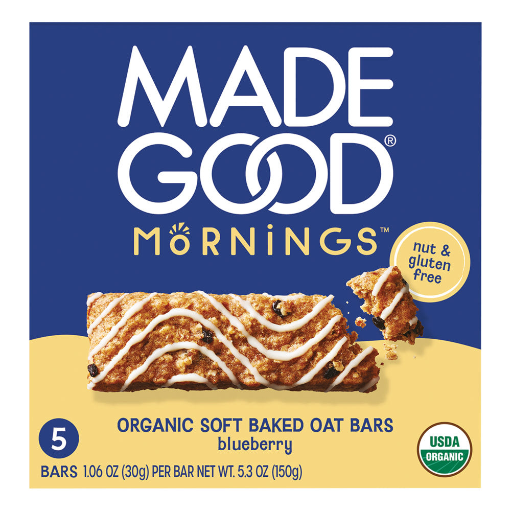Wholesale Madegood - Soft Baked Oat B Blueberry(5Ct) - 5.3Oz- Bulk