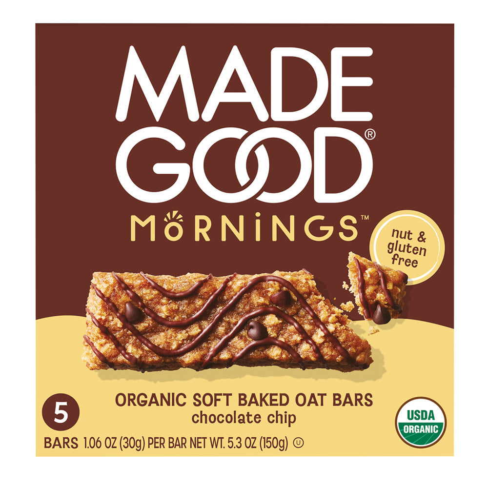 Wholesale Madegood - Soft Baked Oat B Chocochip(5Ct) - 5.3Oz- Bulk