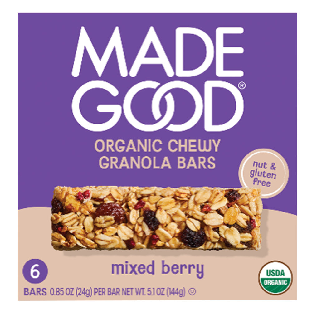 Wholesale Madegood - Granola Bars Mix Berry(6Ct) - 5.1Oz- Bulk