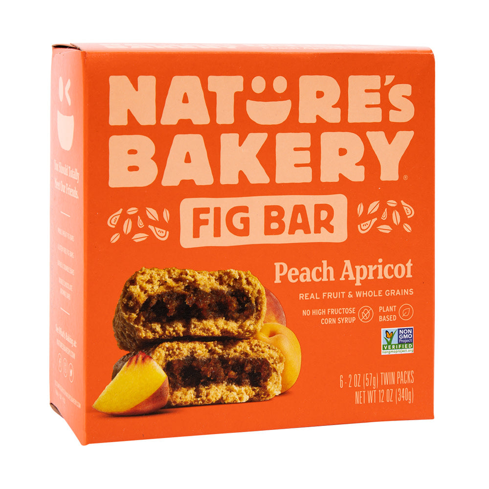 Wholesale Nature'S Bakery - Peach Apricot Fig Bar (6Ct) - 12Oz-6ct Case Bulk