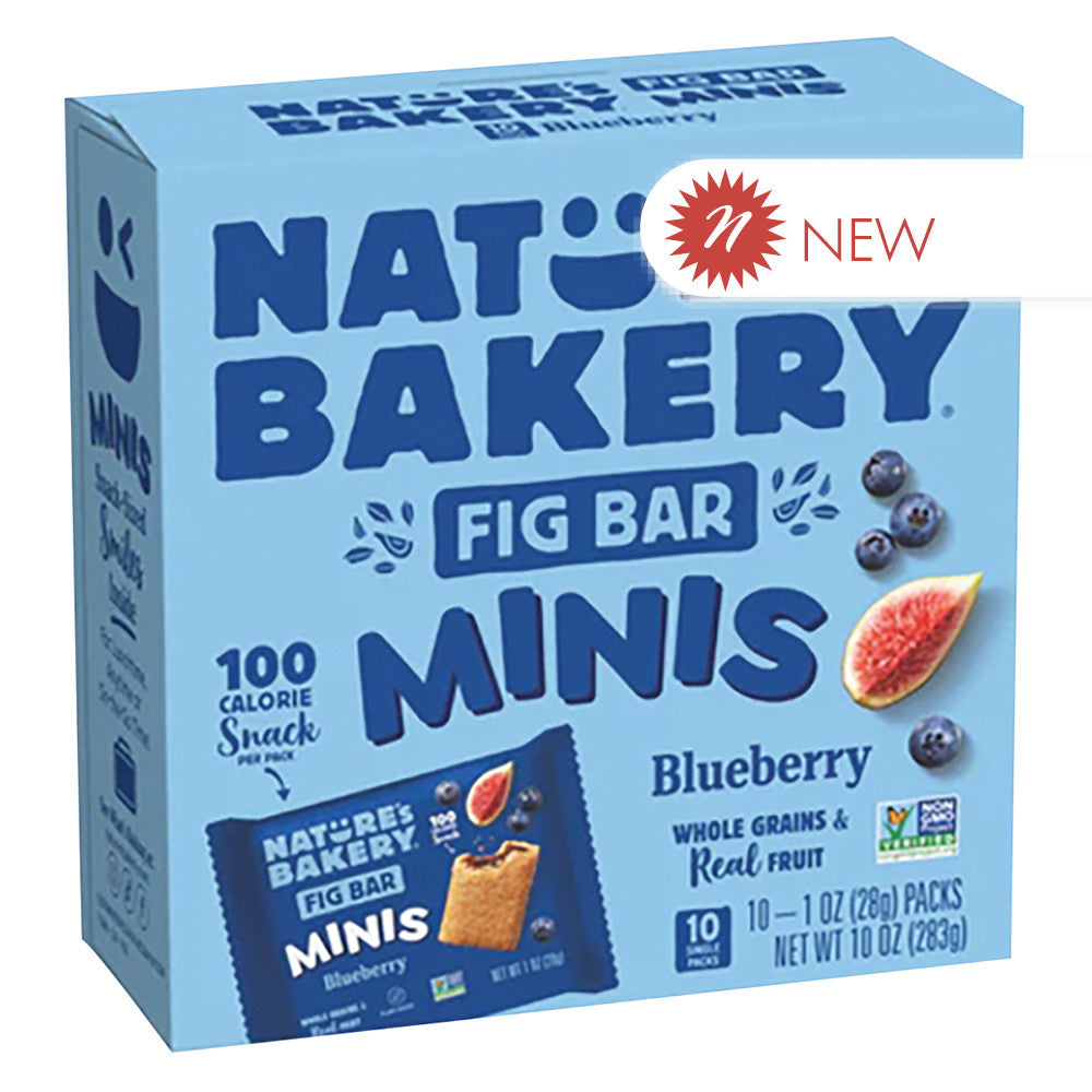 Wholesale Nature'S Bakery Blueberry Fig Bar Minis 10 Oz Box- Bulk