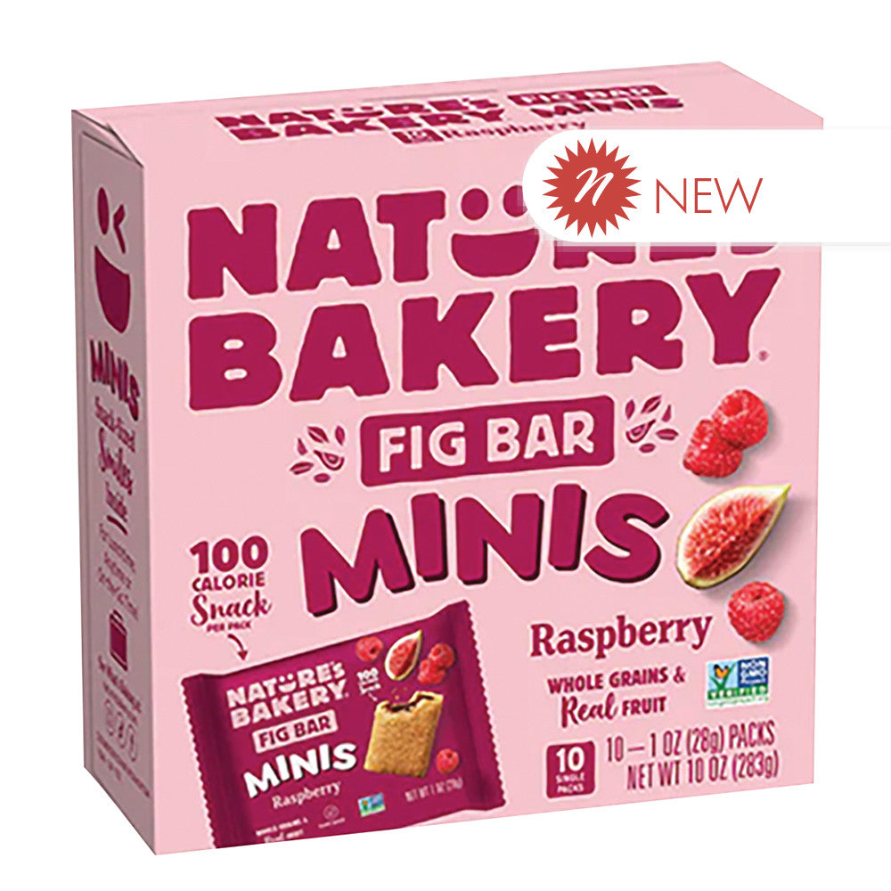 Wholesale Nature'S Bakery Raspberry Fig Bar Minis 10 Oz Box- Bulk