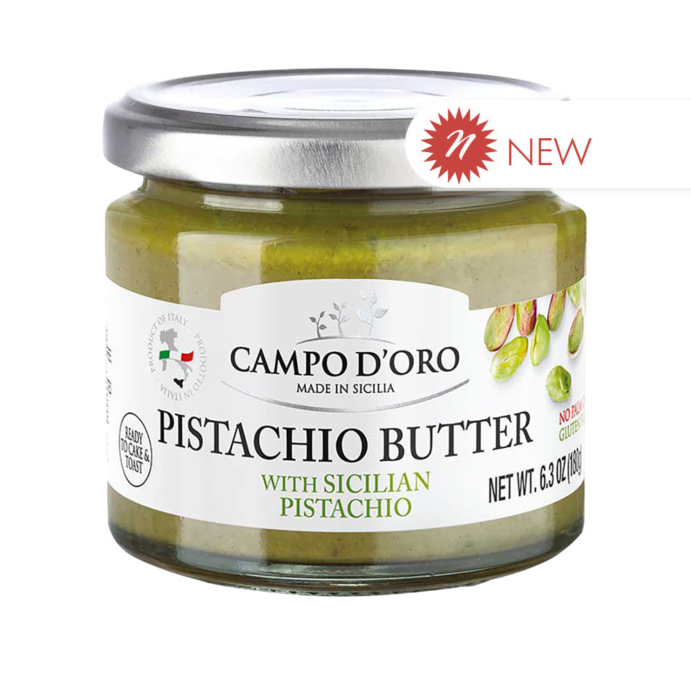 Wholesale Campo D'Oro - Pistachio Butter - 6.3Oz- Bulk