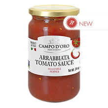 Wholesale Campo D'Oro - Tomato Arrabbiata Sauce - 24Oz- Bulk