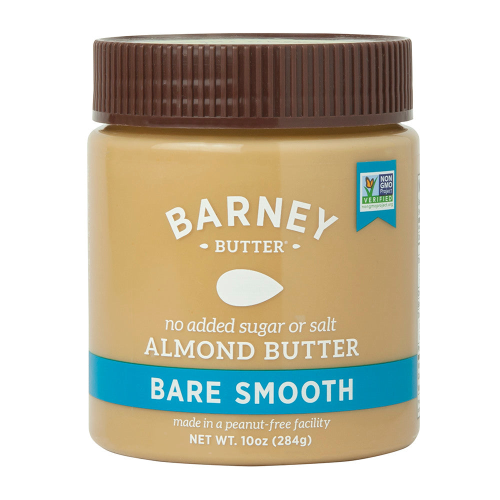 Wholesale Barney Butter Bare Smooth Almond Butter 10 Oz Jar-6ct Case Bulk