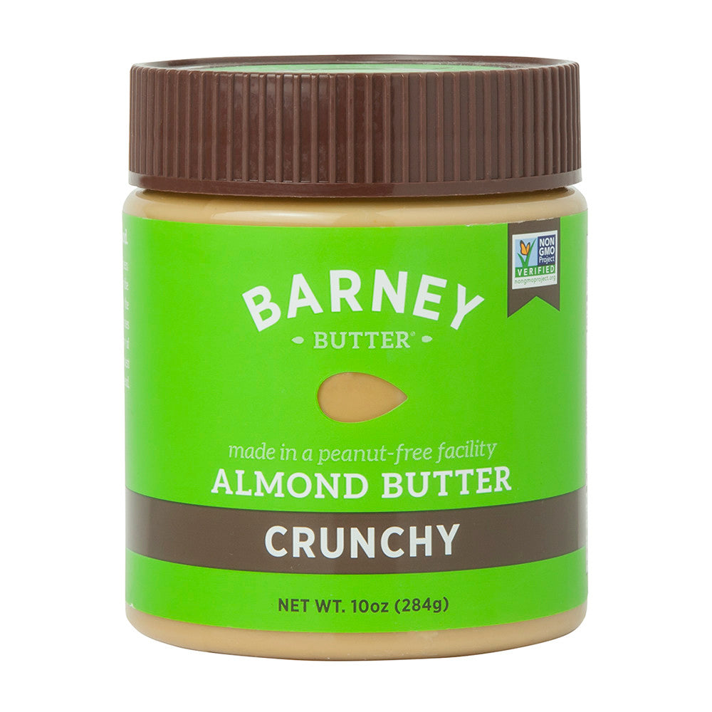 Barney Butter Crunchy Almond Butter 10 Oz Jar