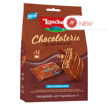 Wholesale Loacker Milk Chocolate Chocolaterie Wafers 4.02 Oz Bag- Bulk