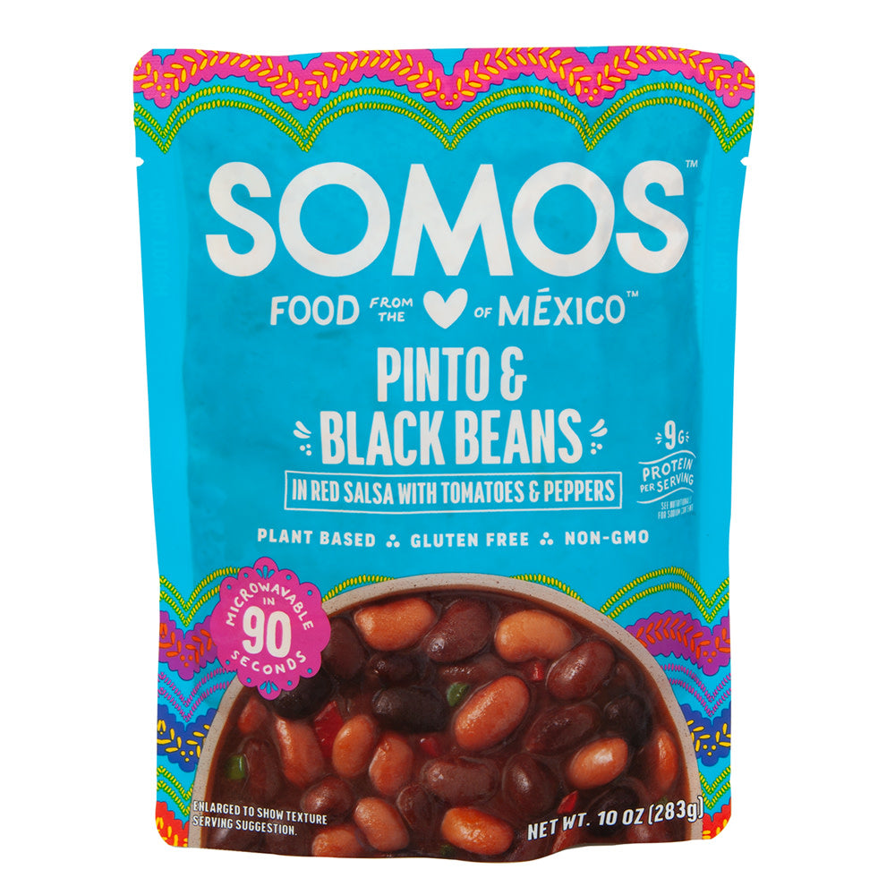 Wholesale Somos Pinto & Black Beans 10 Oz Pouch- Bulk