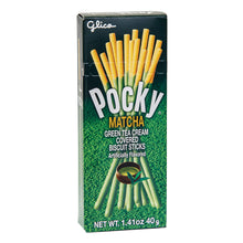 Wholesale Pocky Matcha Green Tea Covered Biscuit Sticks 1.41 Oz Box- Bulk