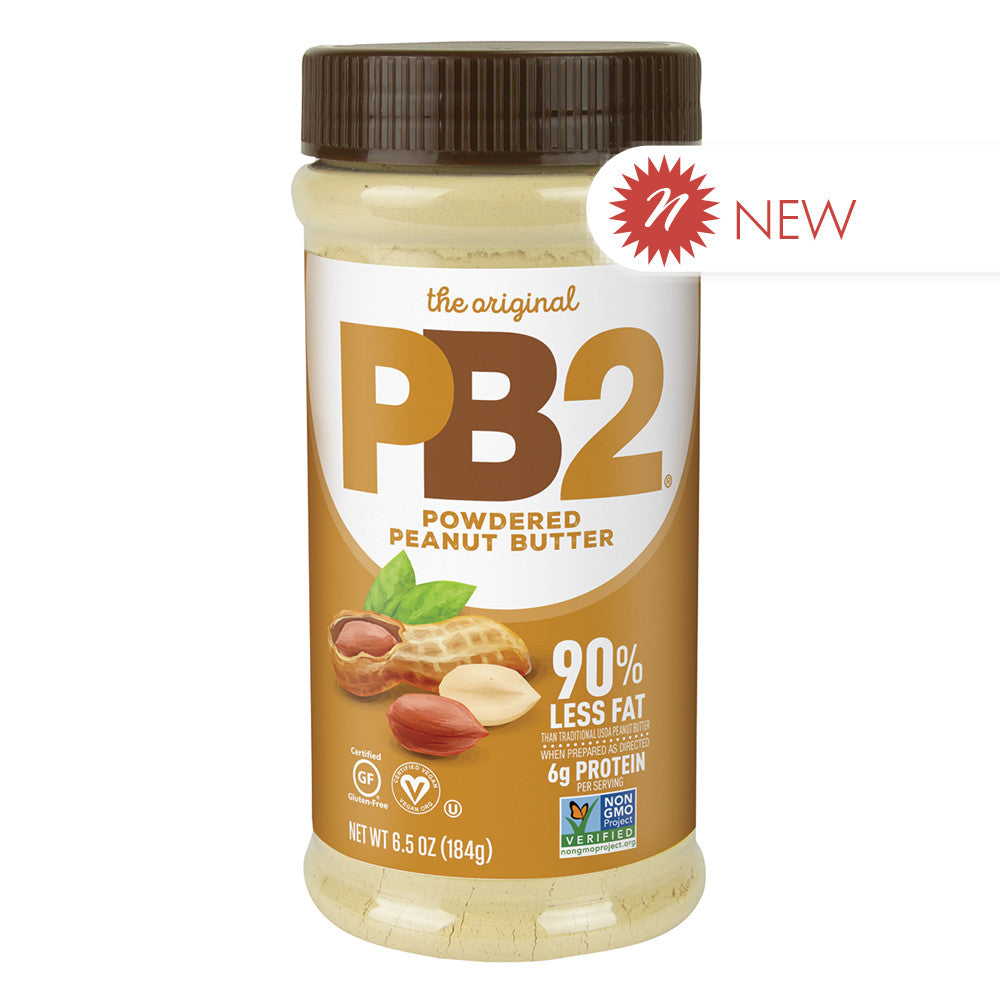 Wholesale Pb2 Powdered Peanut Butter 6.5 Oz Jar-6ct Case Bulk